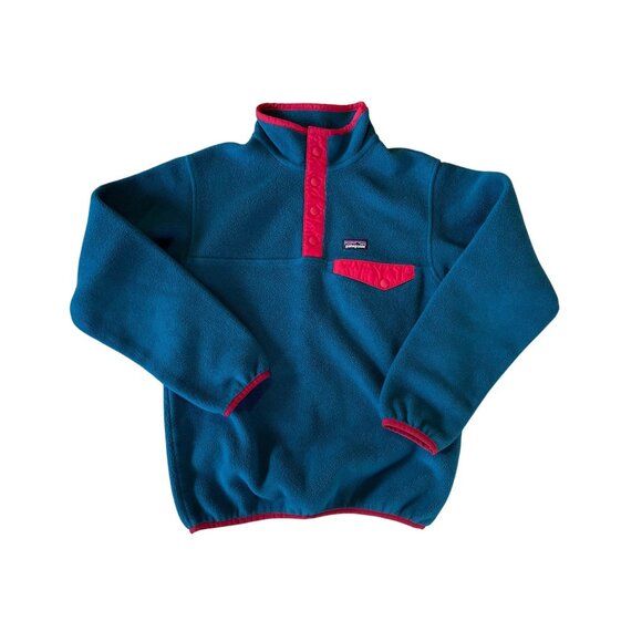 Kids' Large 12 Patagonia Synchila Snap-T Fleece Pullover
